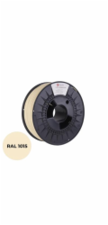 C-TECH Tisková struna (filament) PREMIUM LINE, PLA, slonová kost světlá, RAL1015, 1,75mm, 1kg