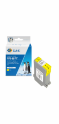 Tusz G&G G&G Kompatybilny Ink / Tusz Z Pfi107Y, Yellow, 130Ml, Nc-00107Y, 6708B001, Dla Canon Ipf-680, 685, 780, 785