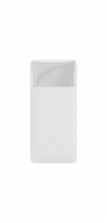Baseus Bipow powerbanka s digitálním displejem 30000mAh 15W bílá