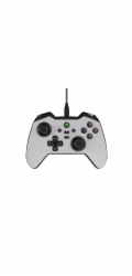Natec Drátový gamepad Genesis Mangan 300 pro PC/Switch/mobilní zařízení, bílý