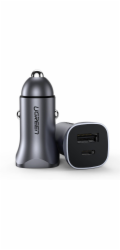 UGREEN A+C Dual-Port Car Charger PD30W+SCP22.5W