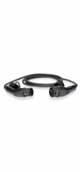 NEDIS kabel elektrického vozidla/ kabel typ 2/ 16 A/ 11000 W/ 3-fázový/ černý/ box/ 5 m