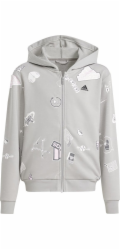Mikina s kapucí Adidas adidas BLUV IS3755 na zip