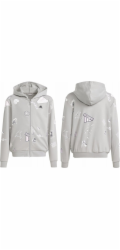 Mikina s kapucí Adidas adidas BLUV IS3755 na zip