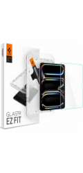 Spigen  GLAS.TR EZ FIT – Tvrzené sklo pro iPad Pro 11 (M4, 2024) (průhledné)