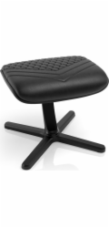 Noblechairs Footrest V2.0 podnožka, černá, přírodní kůže (NBL-FR-RL-BLK)