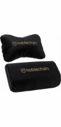 noblechairs sada polštářů na křesla EPIC / ICON / HERO, černá a zlatá