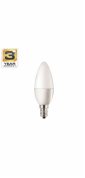 LEMP LED B35 4,9W E14 4000K 470LM PL/MAT