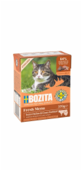 BOZITA Fresh Menu Sterilised Extra Chicken with beef - mokré krmivo pro kočky - 370g