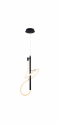 Stropní svítidlo Domoletti 20006PC-BK, 16 W, 4000 °K