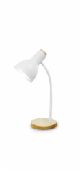Platinet PDL333W stolní lampa Marma, 1xE27, 40W, bílá