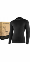Brubeck LS1654M Pánská mikina COOLER černá XL