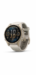 Garmin fenix 8 3,3 cm (1.3") AMOLED 43 mm Digitální 416 x 416 px Dotyková obrazovka Zlato Wi-Fi GPS
