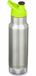 Klean Kanteen Kid Kanteen Classic Narrow VI (sportovní čepice), 355 ml/12 oz, kartáčovaný nerez