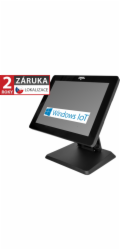 VIRTUOS BPOS BP-1588, 15" LCD LED, 400 cd/m2, J6412, 8GB RAM, 256GB SSD, Win11 IoT, kapacitní, černý