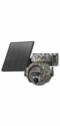 Solární kamera Viking HDs04 4G šedá/2304x1296/PIR detekce/pohybový senzor/7800mAh