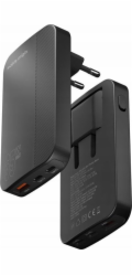 MOBILE ORIGIN Tenká nabíječka 1x USB-A 2x USB-C 1,5 A (GAN-65W-SLM-BLK)