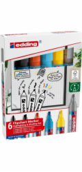 Edding Popisovač s efekty na flipchart, 6 barev