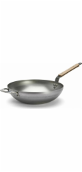 De Buyer MINERAL B BOIS Pánev Wok 32 cm