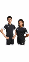 Adidas Dětské tričko Squadra 25 černé JJ0052 140cm