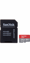 SanDisk Paměťová karta Ultra MicroSDXC 64 GB třída 10 UHS-I/U1 A1 (SD-MICRO-10/64-SAND)