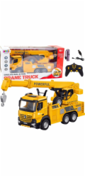 LeanToys Jeřáb s hákem na dálkové ovládání RC 2.4G 9CH žlutý