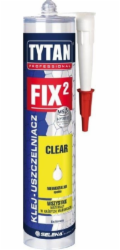 Tytan Montážní lepidlo FIX2 průhledné 290 ml bezbarvé