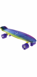 Nils Extreme Skateboard PNB01 Electrostyle Pennyboard Rainbow