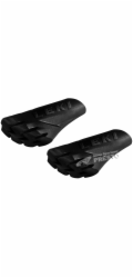 Leki Chrániče bot Powergrip černé (882420103)