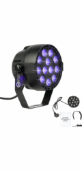 LIGHT4ME PÓDIOVÝ PÁRTY REFLEKTOR ULTRAVIOLET DISCO PAR 12x1W UV LED V2
