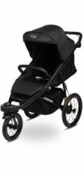 Caretero Kočárek Lima Deluxe v černé barvě