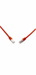 SOLARIX 10G patchkabel CAT6A SFTP LSOH 2m,červený