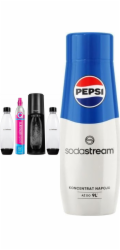 Sodastream Terra Saturator + 2 lahve + Černý plyn + Pepsi sirup