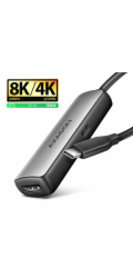 AXAGON RVC-HI8KPD, USB-C -> HDMI 2.1 redukce / adaptér, 8K/60Hz, 4K/144Hz, HDR10+, PD100W