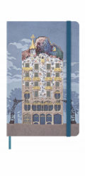 Moleskine Zápisník Casa Batalló 2024, 13x21 cm, linkovaný, limitovaná edice