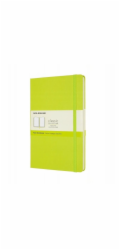 Moleskine Zápisník Classic L (13x21cm), hladká vazba, pevná vazba, 240 stran, citronovo zelená
