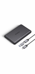 Orico Krabice DDL25-C3 pro 2,5" HDD / SSD USB-C 5Gb/s - černá