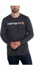 Carhartt Tričko Carhartt EMEA Signature L/S Carbon
