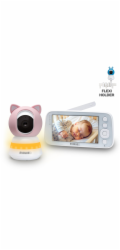 EVOLVEO Baby Monitor N5 - Set videochůvičky s 360° dohledem, obousměrnou komunikací a ukolébavkami,