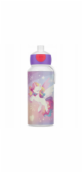 U-grow Dětská lahev Pop-Up Campus 400 ml Unicorn Glow 107410065411