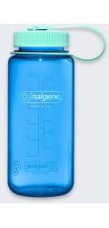 Nalgene Láhev s širokým hrdlem 0,5 l modrá