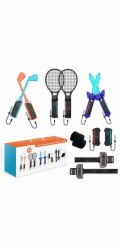 JYS Sada 12 v 1 příslušenství Rukojeti Sport Golf Tenis Zelda pro Nintendo Switch 2 / Nsw 2 / 2277
