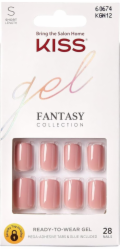 Kiss Umělé nehty Gel Fantasy - Stuhy (velikost S) 28 ks.