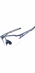 RockBros Cyklistické brýle Photochromic s UV 400 UVA a UVB filtry modré ROCKBROS