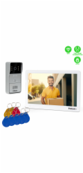 EVOLVEO DoorPhone 10-2W - 2 drátový videotelefon s aplikací 32GB pamětí