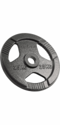 Rebel Litinové olympijské závaží 25 kg, otvor 51 mm, deska s úchyty, ACTIVE