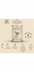 OLLO Puppy Pure Krůtí - mokré krmivo pro psy - 850 g