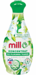 MILL Koncentrovaný změkčovač tkanin SENSITIVE1,3 l, 48 máchání
