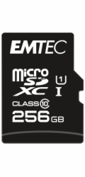 Emtec Paměťová karta mSD 256GB UHS-I U1 EliteGold + adaptér