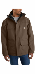 Carhartt Zateplená bunda Super Dux v kávové barvě
